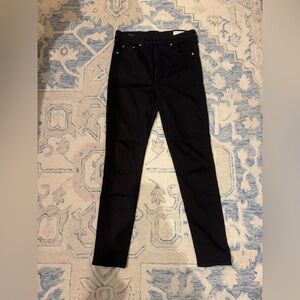 rag & bone Women's Skinny Black Jeans